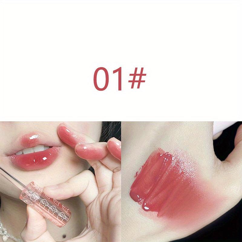 Lip Glaze Lustrous Dewy Finish Long Lasting Coloring Lipstick