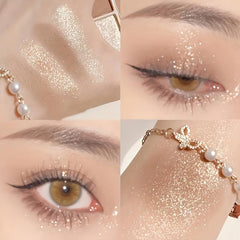 Earth Tone Glitter & Shimmer & Matte Eyeshadow Palette
