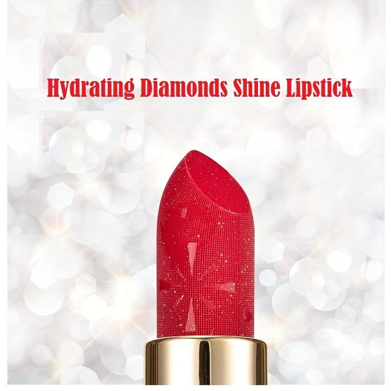 Hydrating Diamonds Shine Lipstick Longwearing Moisturizing Lip Balm