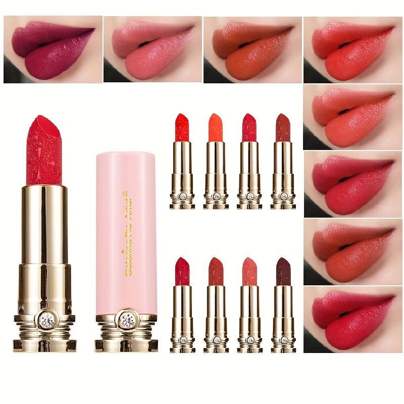 Hydrating Diamonds Shine Lipstick Longwearing Moisturizing Lip Balm