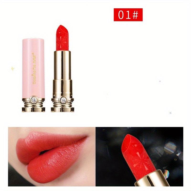 Hydrating Diamonds Shine Lipstick Longwearing Moisturizing Lip Balm