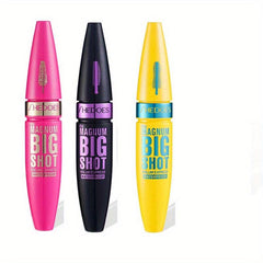 3pcs Mascara Set 3 Brush Head Types Smudge Proof Long Lasting Eye Makeup