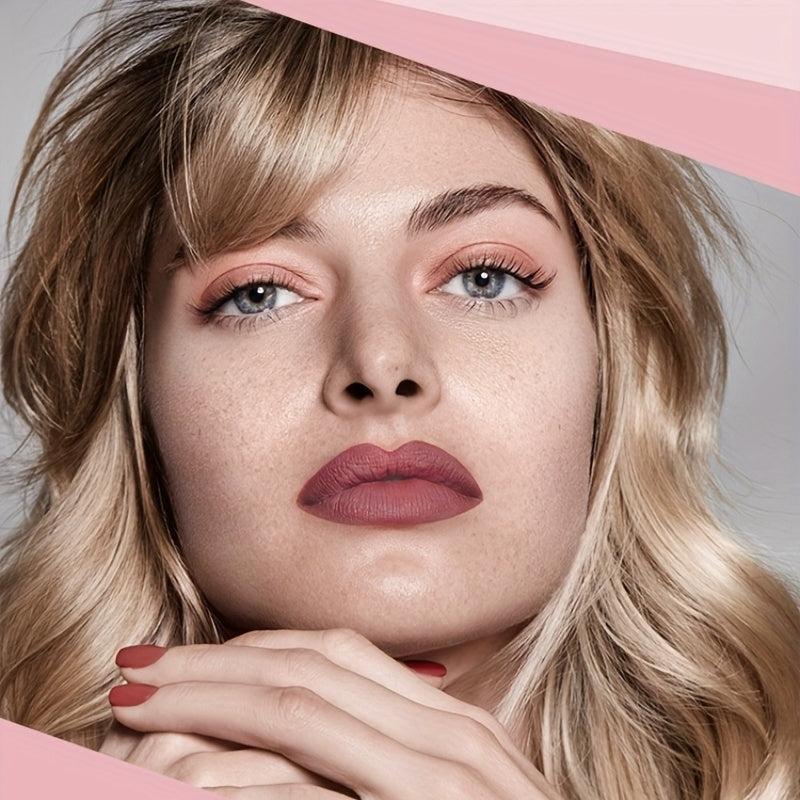Matte Rotating Lipstick Pen Long Lasting Natural Makeup
