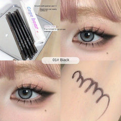 Long-lasting Waterproof Matte Eyeliner Pen Brown