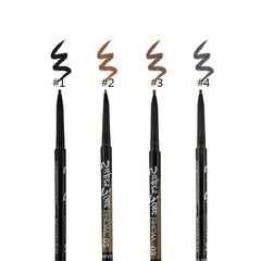 Auto Rotating Eyebrow Pen Double Head Ultra Slim Pencil w/ Brush 4 Colors