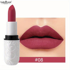 Matte Velvet Finish Nude Lipstick Long Lasting Hydrating Lip Gloss