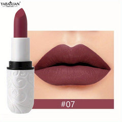 Matte Velvet Finish Nude Lipstick Long Lasting Hydrating Lip Gloss