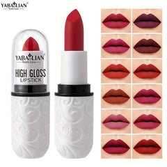 Matte Velvet Finish Nude Lipstick Long Lasting Hydrating Lip Gloss