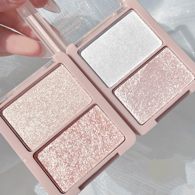Diamond Glitter Highlighter Palette for Face & Body
