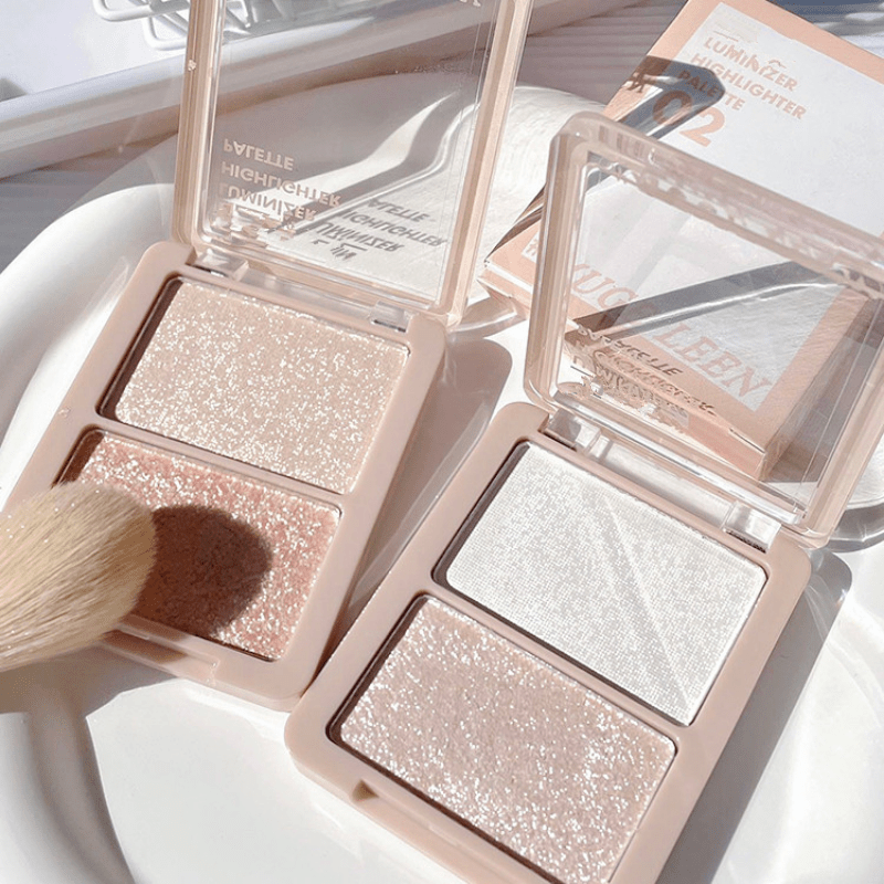 Diamond Glitter Highlighter Palette for Face & Body