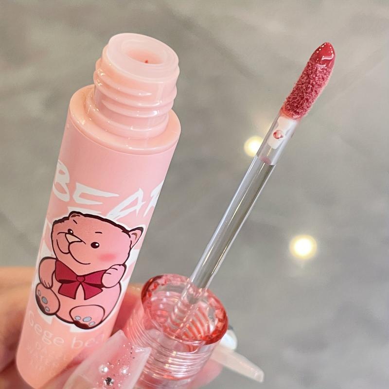 Colorful Watery Lip Gloss Mirror Glow Jelly Plumping Lip Moisturizing Lip Gloss