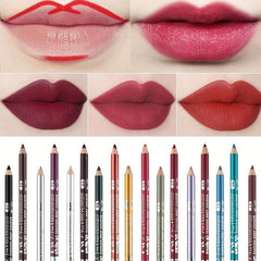 Waterproof Lip Liner Eyeliner Pencil Makeup Pen