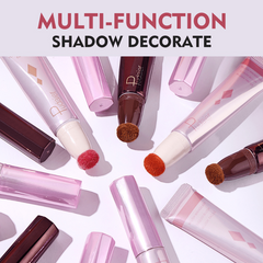 Creamy Highlighter Blush Stick in Orange Peach