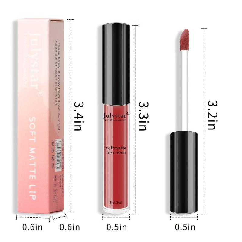 Lip & Cheek Dual use Lipstick Lip Gloss Long Lasting