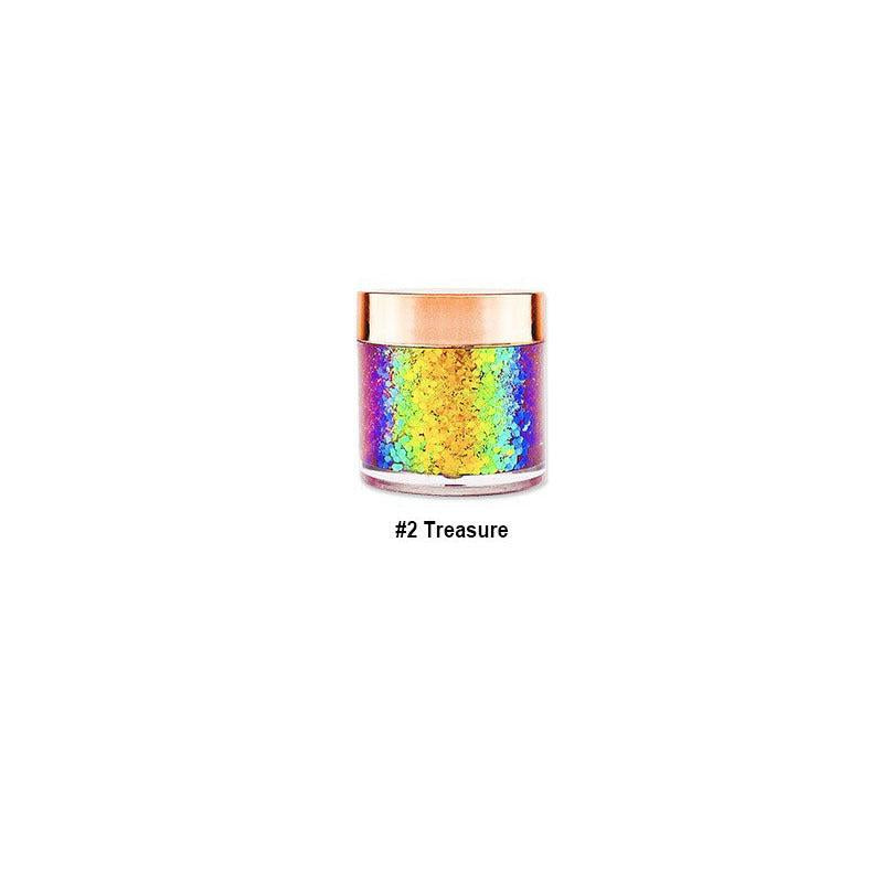 Glitter Diamond Chameleon Eyeshadow Powder for Magical Eye Makeup