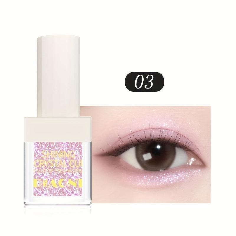 3 Colors Sparkle Liquid Eyeshadow Stick Shimmer Pearly Sequin Eyeliner Grey Rose