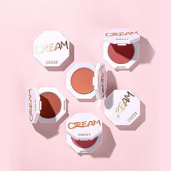 Natural Blush Cream Cheeks Blush Long Lasting Compact Blusher