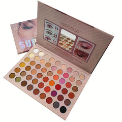 54 Colors Eyeshadow Palette Pearly Matte Earth Tone Ladies Eyeshadow