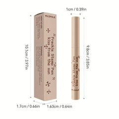 Freckle Pen Waterproof Natural Realistic 4 Colors Enhancing Makeup Look