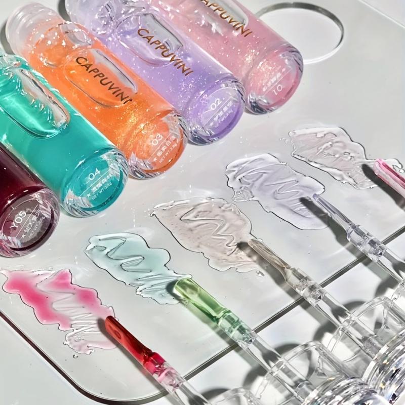 3pcs Shimmering Popsicle Lip Glaze Moisturizing Lip Gloss