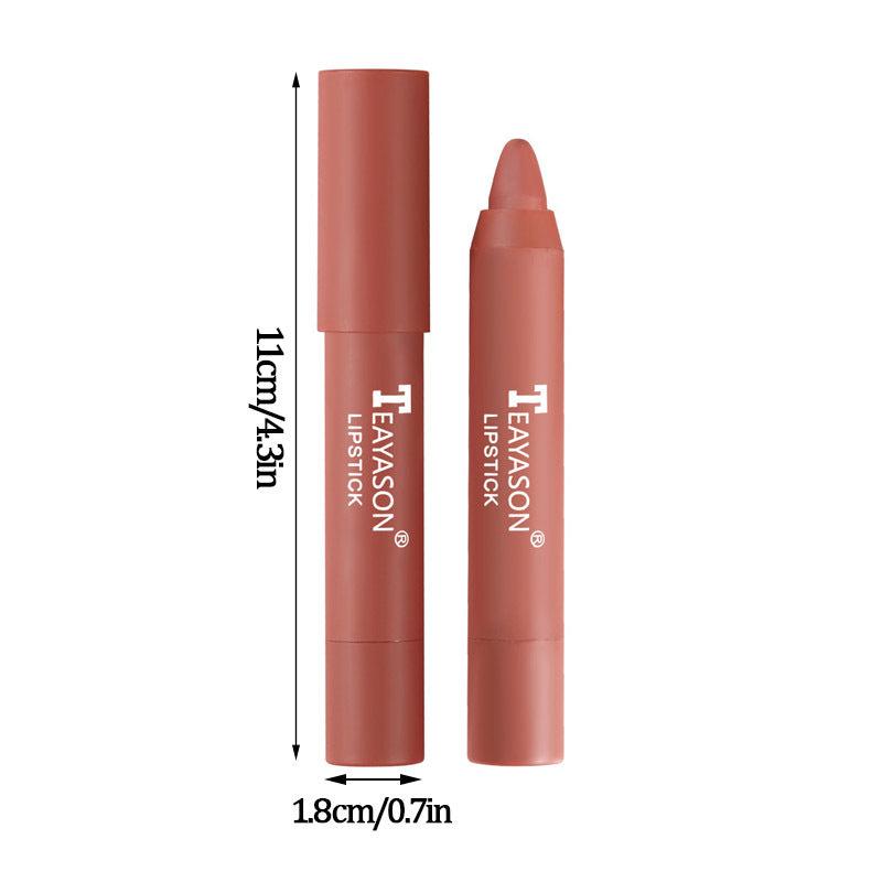 Long Lasting Velvet Matte Lipstick Pencil Smudge Proof Lip Liner