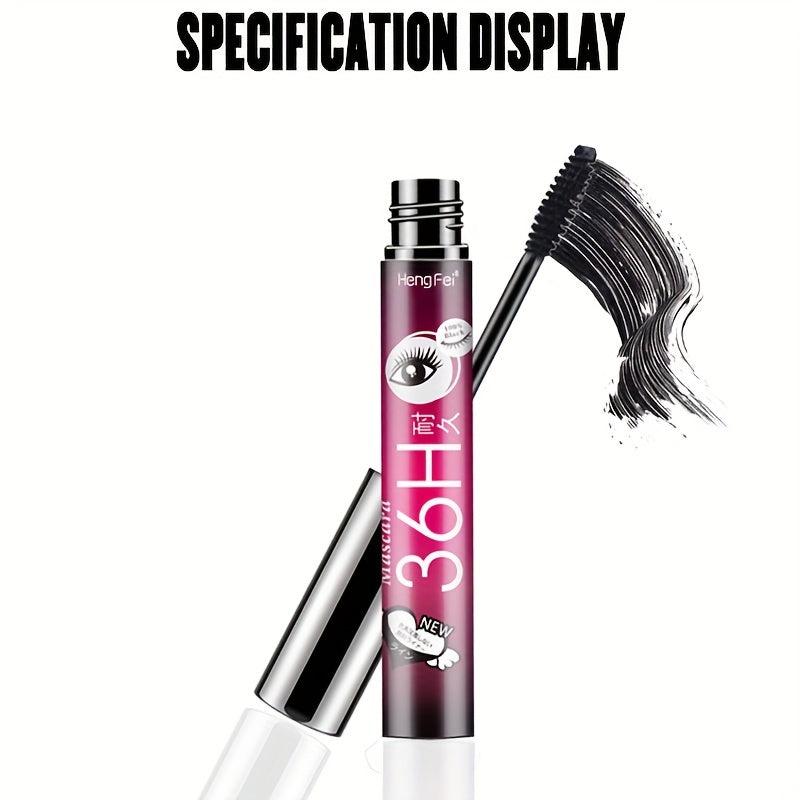 Thick Fiber Mascara Long Lasting Curling Holding Natural Effect Waterproof