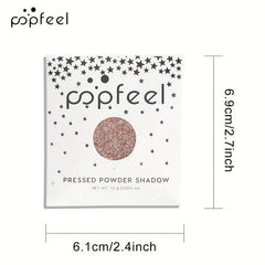 Monochrome Earth Tone Eyeshadow Powder for Halloween & Stage Makeup