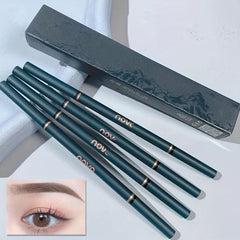 Ultra Slim Eyebrow Pencil Double Headed Spiky Nib Waterproof Natural Colorfast