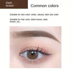 Ultra Slim Eyebrow Pencil Double Headed Spiky Nib Waterproof Natural Colorfast