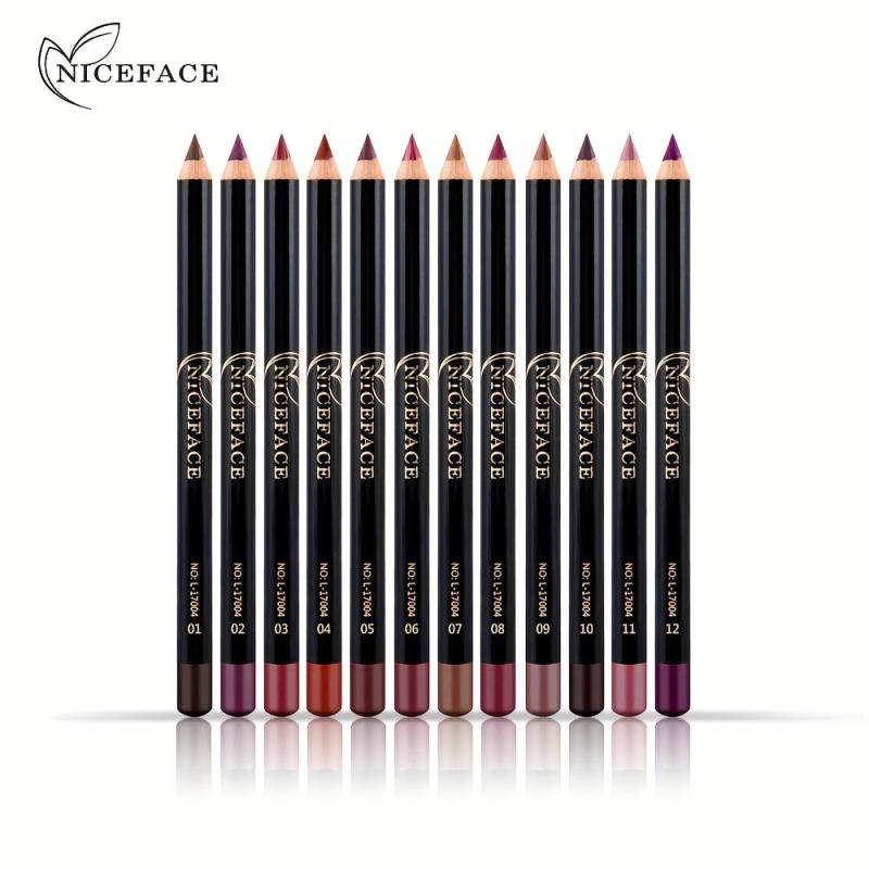 Matte Waterproof Lip Liner Pen Nude Contouring Makeup Stick