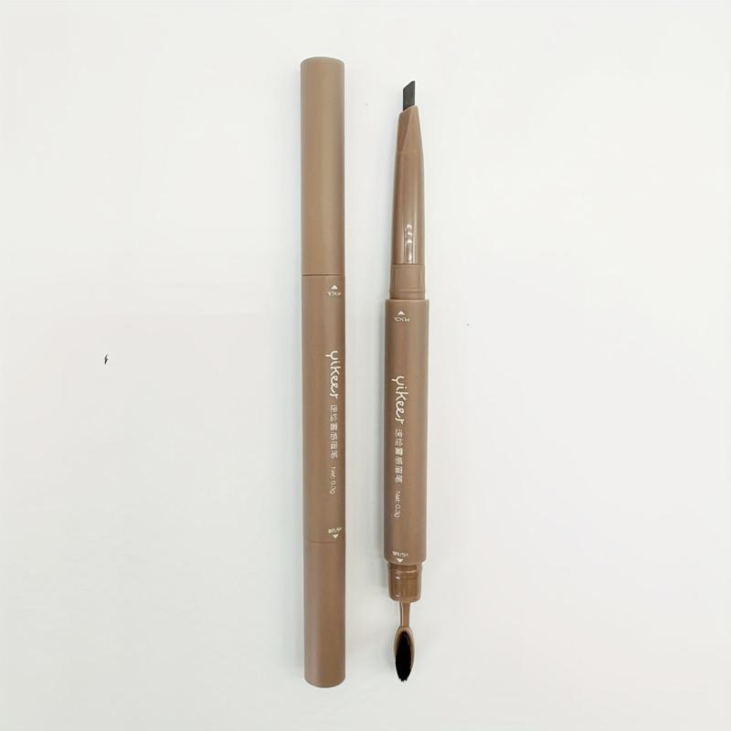 2 Colors Eyebrow Pencil Waterproof Sweat Proof with Brush Head
