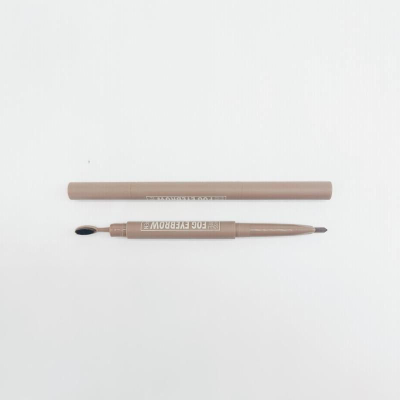 2 Colors Eyebrow Pencil Waterproof Sweat Proof with Brush Head