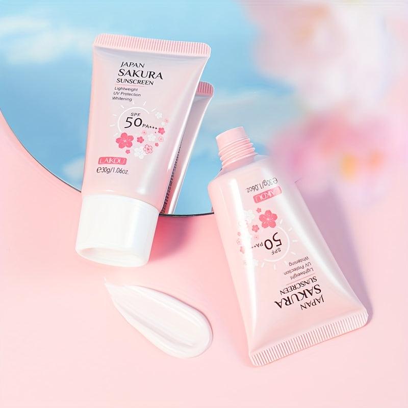 LAIKOU Sakura Sun Protection Cream 30g Hydrating Moisturizing Isolation Cream