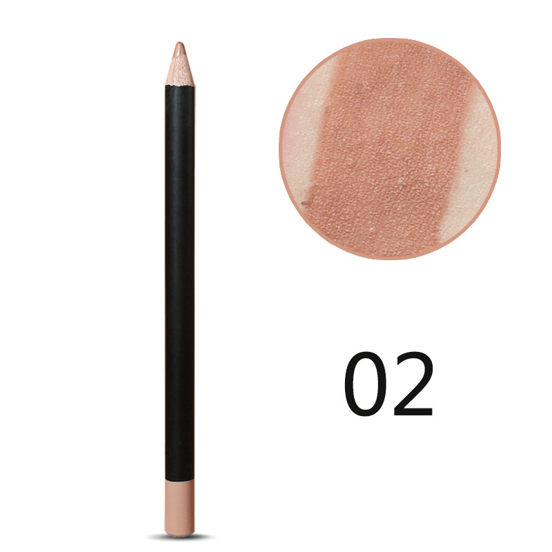 Matte Lip Liner Pencil in 18 Colors - High Pigmented & Smudge Proof