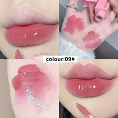 Water Light Mirror Lip Glaze Film Forming High Moisture Dewy Lips