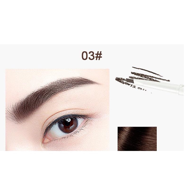 Double Headed EyeBrow Pencil Tint Natural Long Lasting Waterproof Makeup Pencil