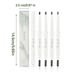 Double Headed EyeBrow Pencil Tint Natural Long Lasting Waterproof Makeup Pencil