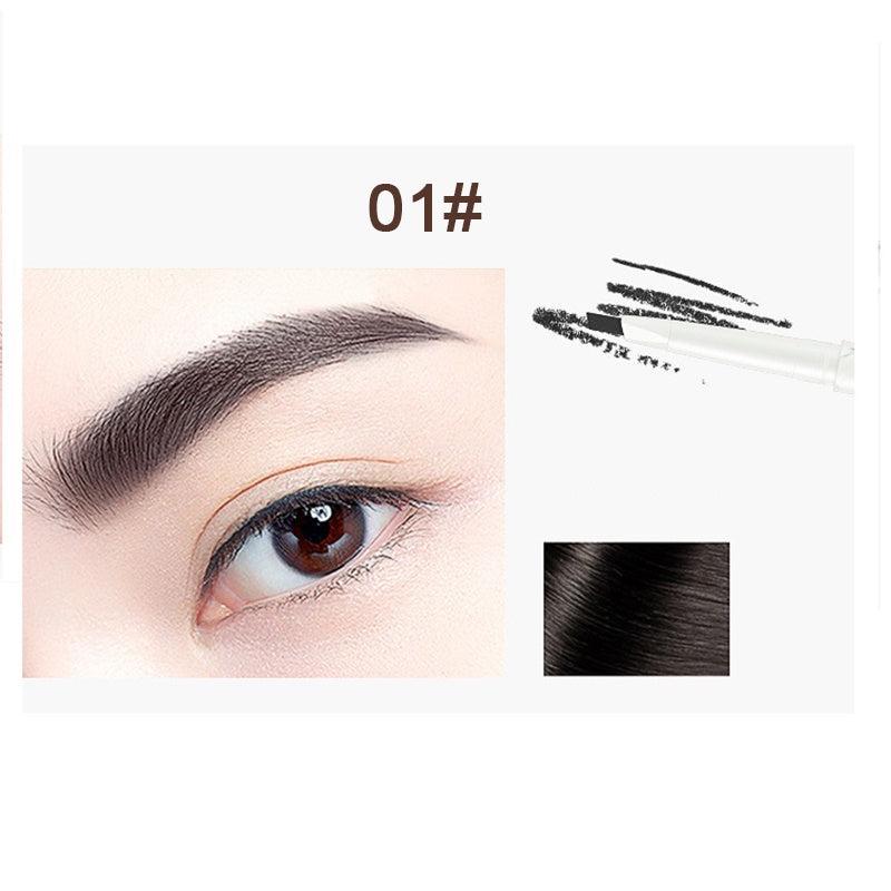 Double Headed EyeBrow Pencil Tint Natural Long Lasting Waterproof Makeup Pencil