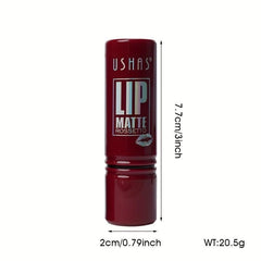 12-Color Matte Lipstick Long-Lasting Waterproof Velvet Finish