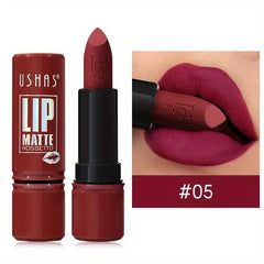 12-Color Matte Lipstick Long-Lasting Waterproof Velvet Finish