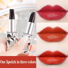 Silky Tri Lipstick Waterproof Long Lasting