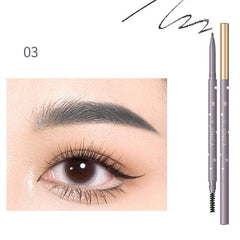 1.5mm Ultra Slim Eyebrow Pencil Double-Headed for Beginners Makeup