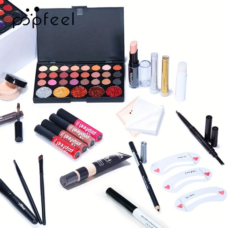 All In One Makeup Set Eyeshadow Lip Gloss Palette Concealer Lipstick
