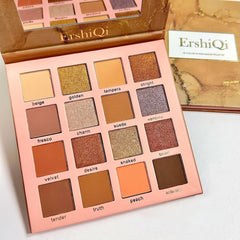 16 Color Eyeshadow Palette Matte & Shimmer Finish