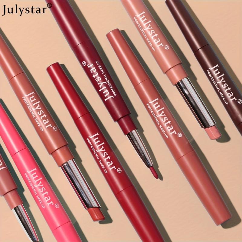 Double Ended Lipstick Lip Liner Rich Color 2 In 1 Makeup Tool