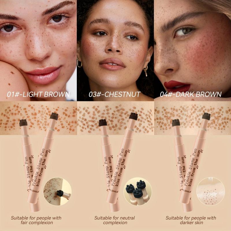 Freckle Stamp Pen Natural Faux Freckles Makeup Waterproof Pen