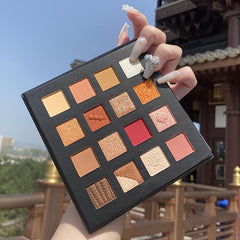 16 Eyeshadow Palette Natural Colors Highly Pigmented Flawless Makeup