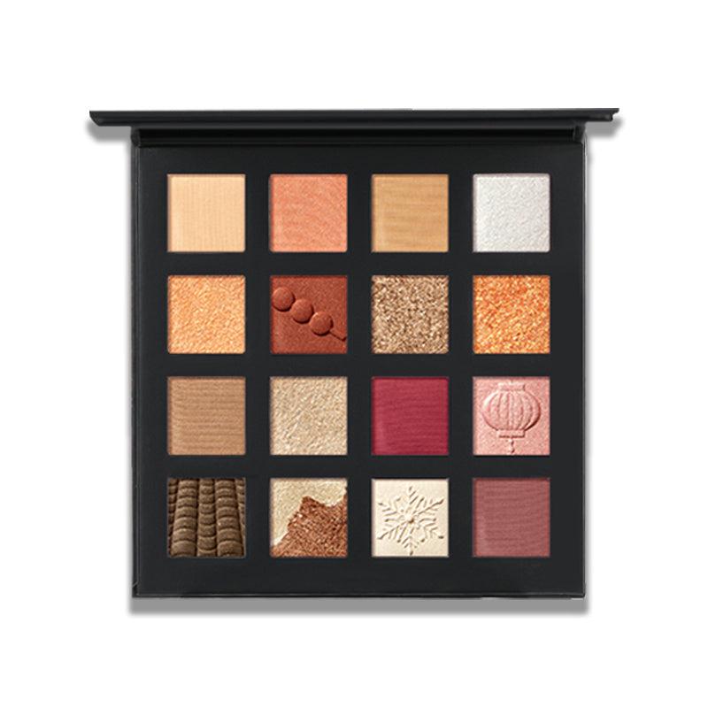 16 Eyeshadow Palette Natural Colors Highly Pigmented Flawless Makeup
