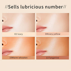 Pudaier Matte Foundation Stick 12 Colors Lightweight Breathable