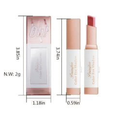 Gradient 2 Eyeshadow Stick Contouring Pen Matte & Glitter Eye Makeup